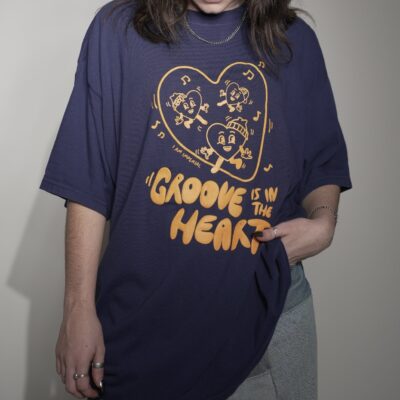 Groovy Tee with Puff Print by I AM IMPERIAL
